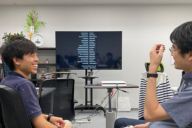 朝までゲーム大会の様子