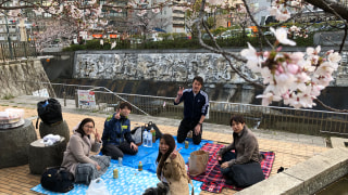 2年ぶりに開催！サイドスリーお花見会 in 生田川公園