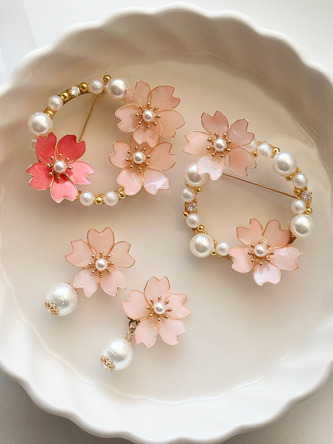 桜のアクセサリー